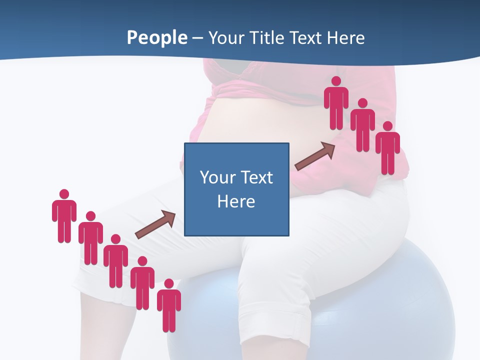 Health Care Overweight Caucasian PowerPoint Template