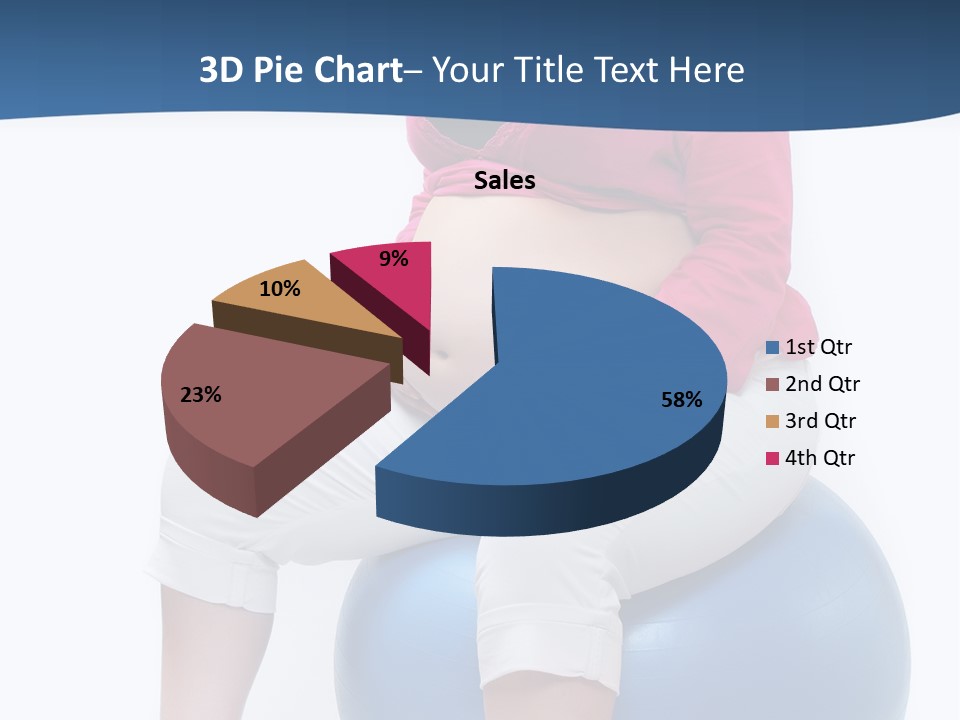 Health Care Overweight Caucasian PowerPoint Template