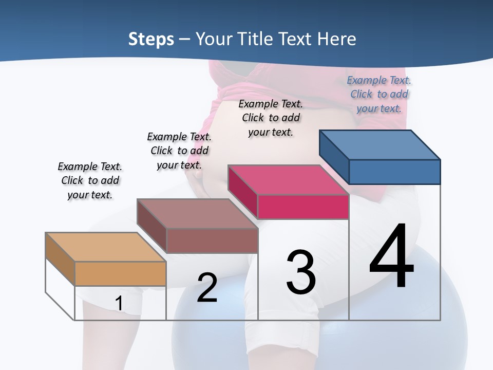 Health Care Overweight Caucasian PowerPoint Template