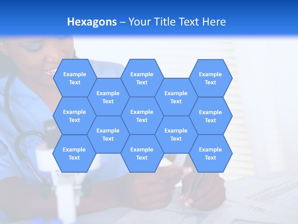 Cute Black Female PowerPoint Template