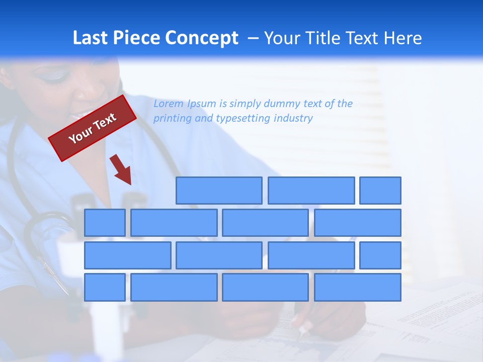 Cute Black Female PowerPoint Template