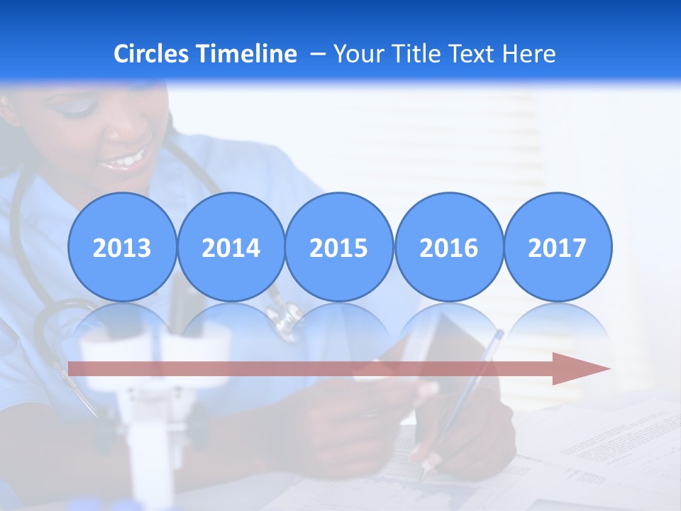 Cute Black Female PowerPoint Template