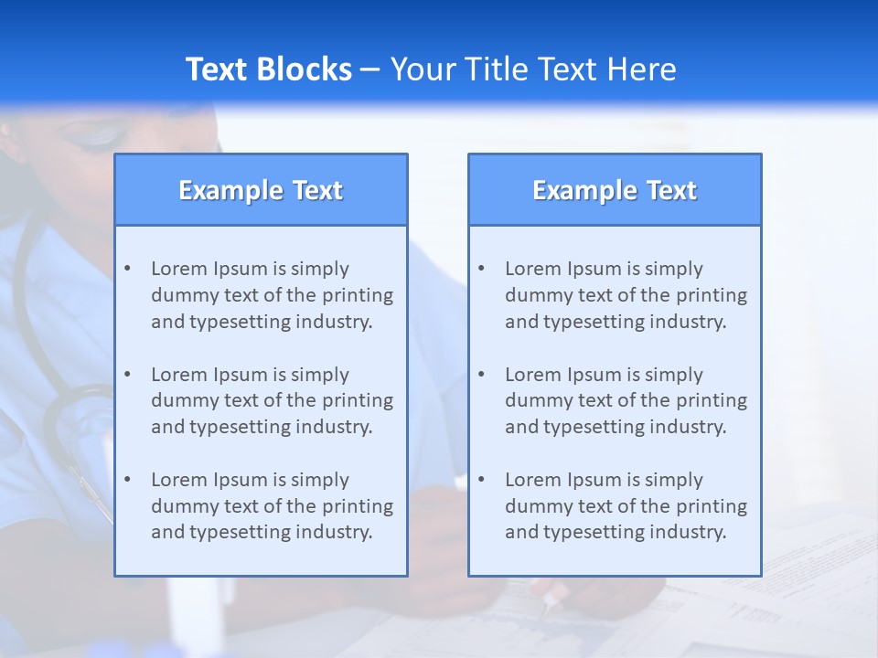Cute Black Female PowerPoint Template