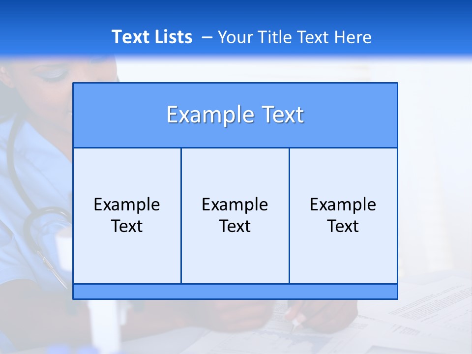 Cute Black Female PowerPoint Template