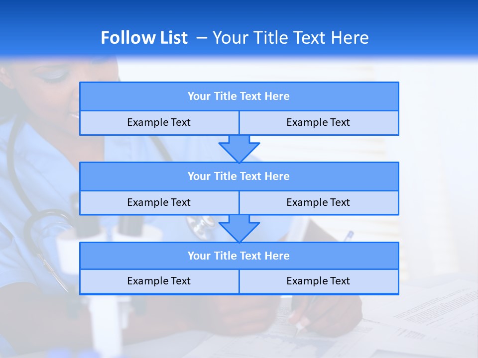 Cute Black Female PowerPoint Template