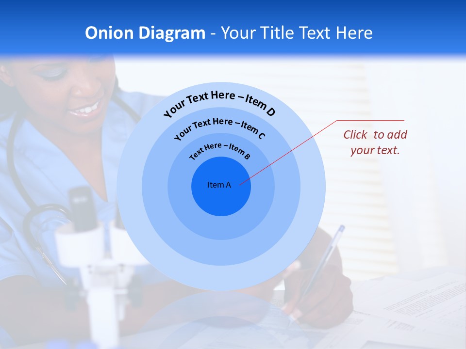 Cute Black Female PowerPoint Template