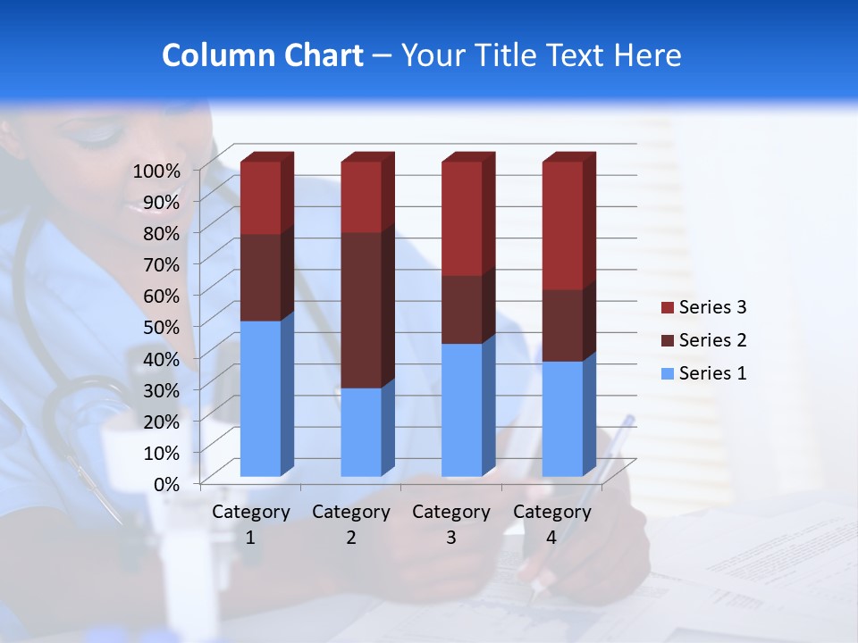 Cute Black Female PowerPoint Template