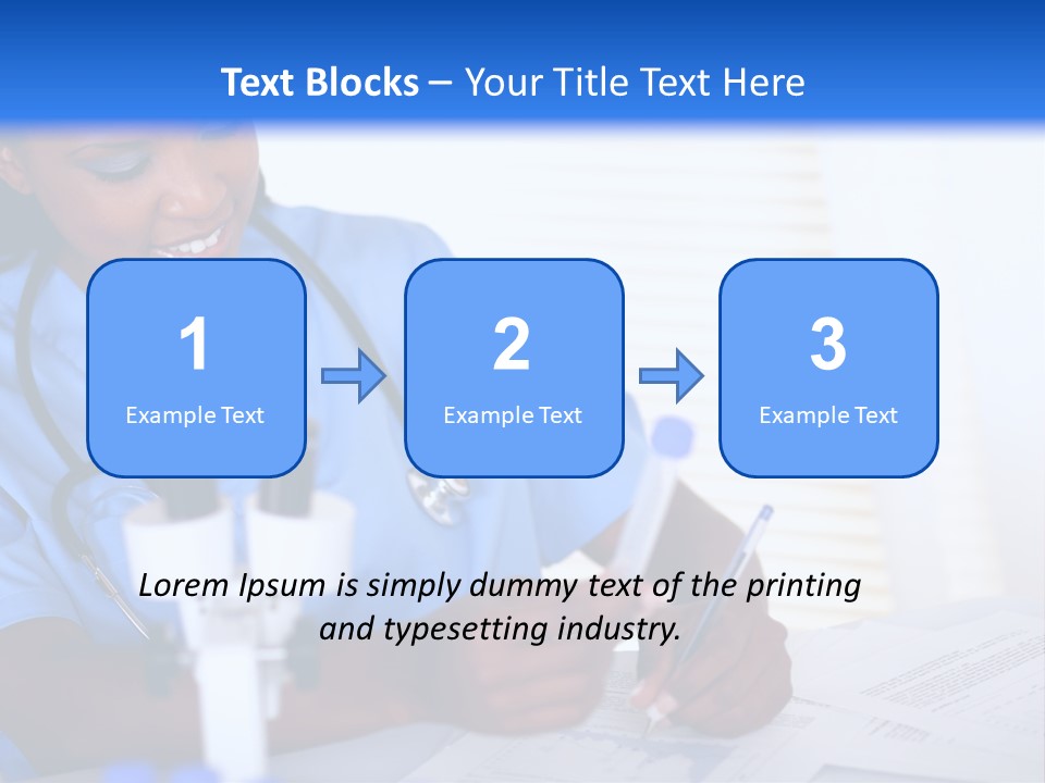 Cute Black Female PowerPoint Template