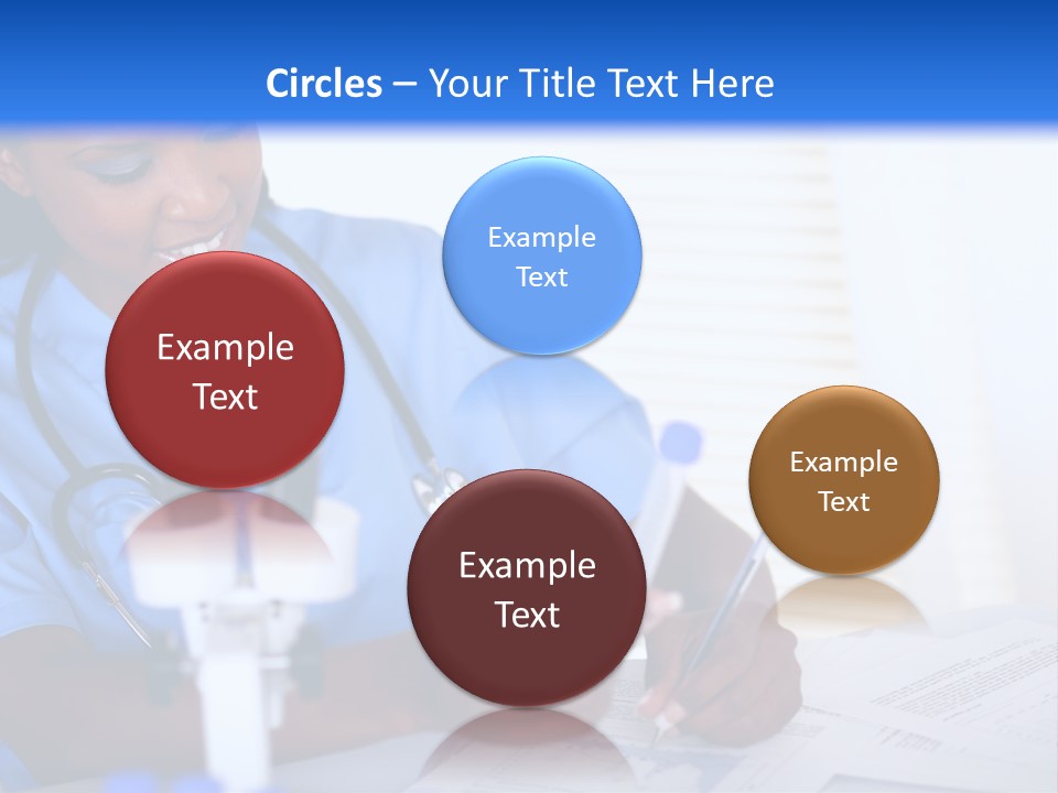 Cute Black Female PowerPoint Template