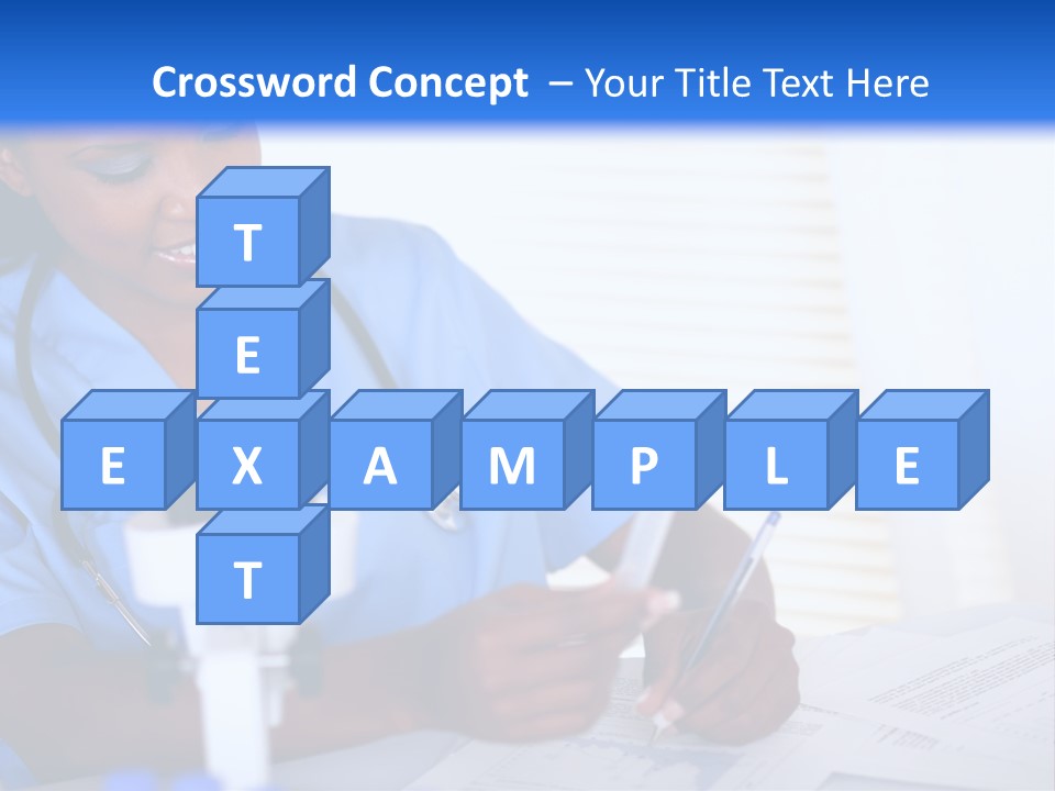 Cute Black Female PowerPoint Template