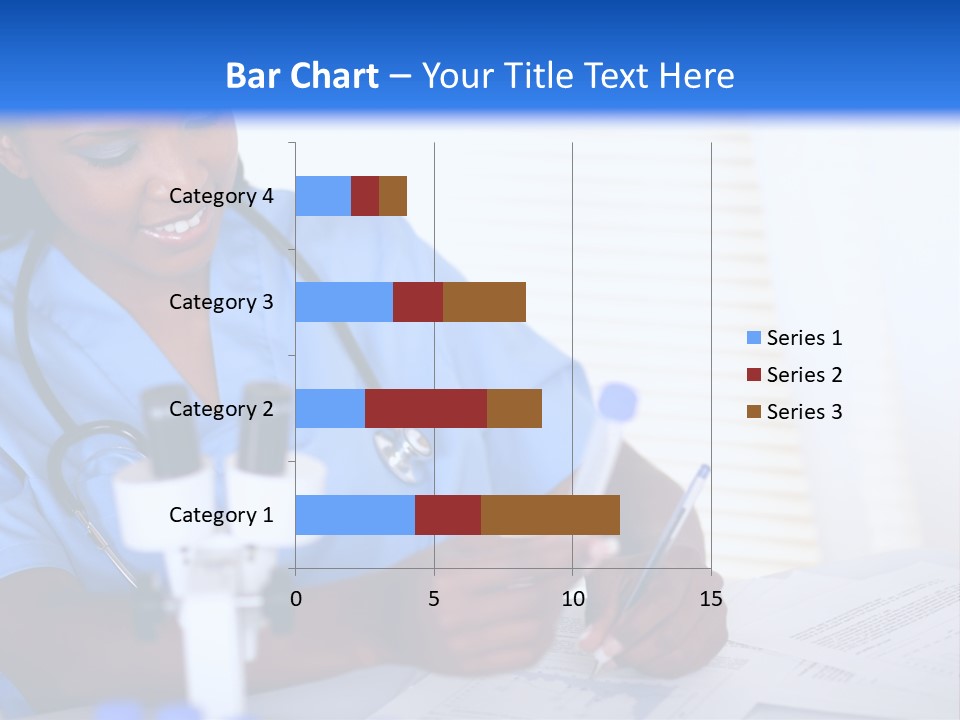 Cute Black Female PowerPoint Template