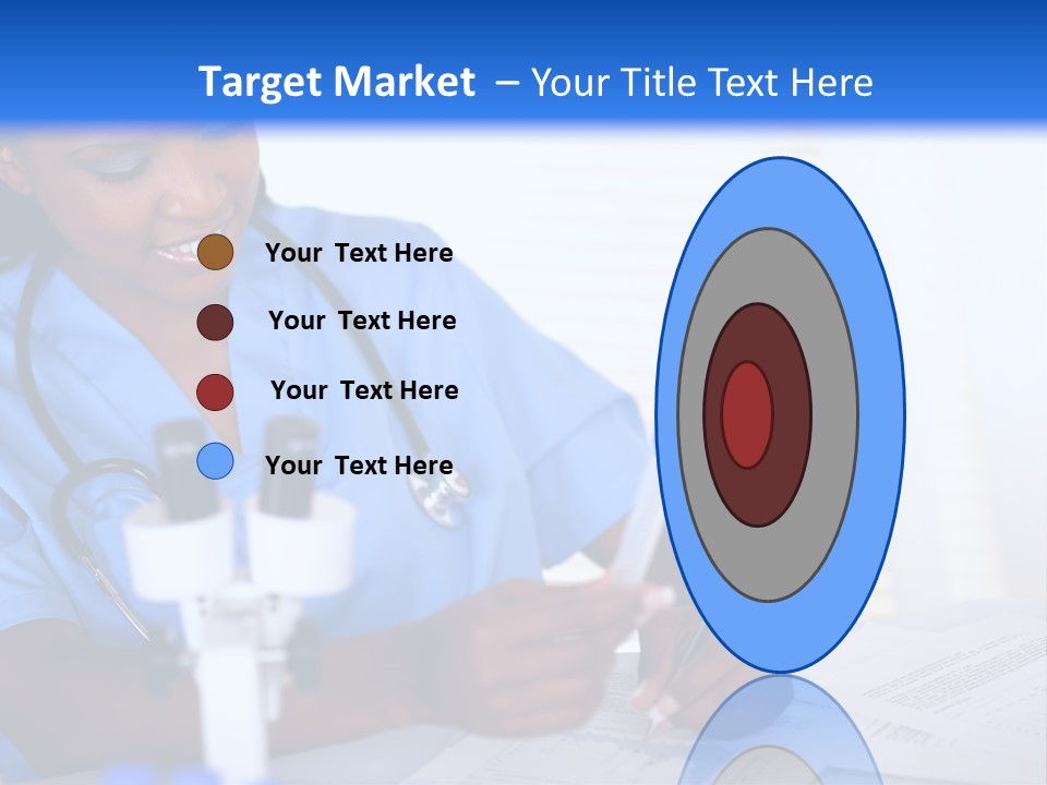 Cute Black Female PowerPoint Template