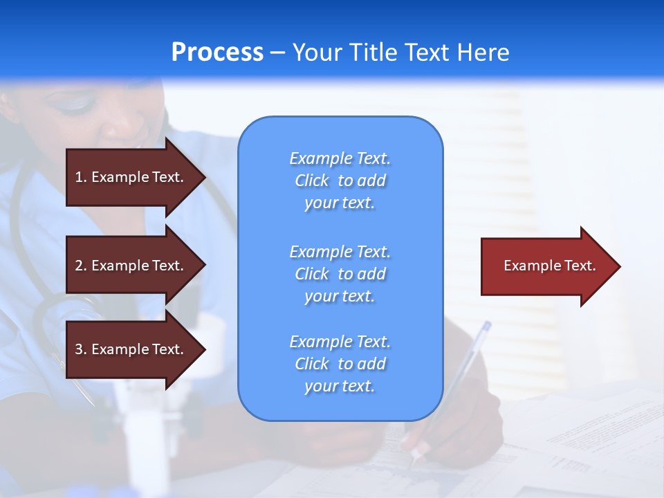 Cute Black Female PowerPoint Template