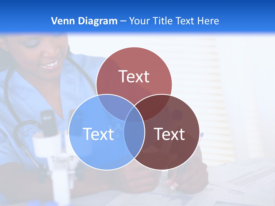 Cute Black Female PowerPoint Template