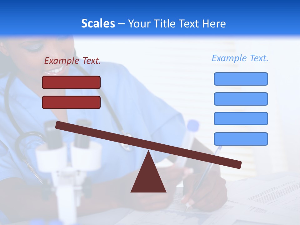 Cute Black Female PowerPoint Template