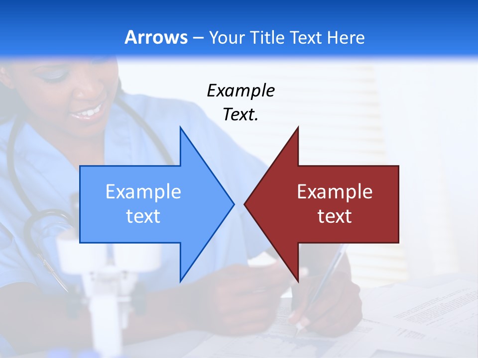 Cute Black Female PowerPoint Template