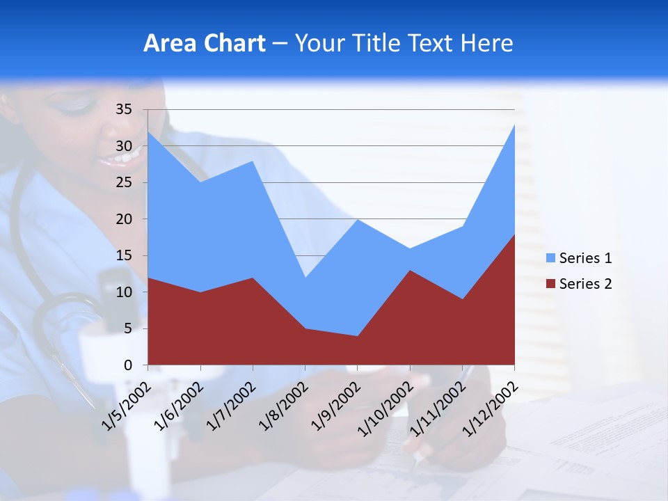 Cute Black Female PowerPoint Template