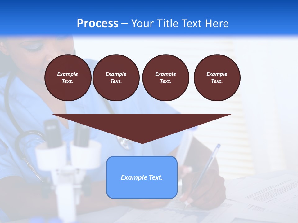 Cute Black Female PowerPoint Template