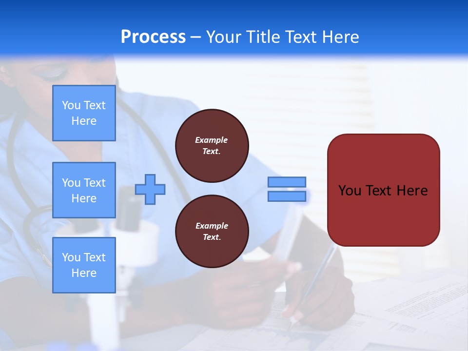 Cute Black Female PowerPoint Template