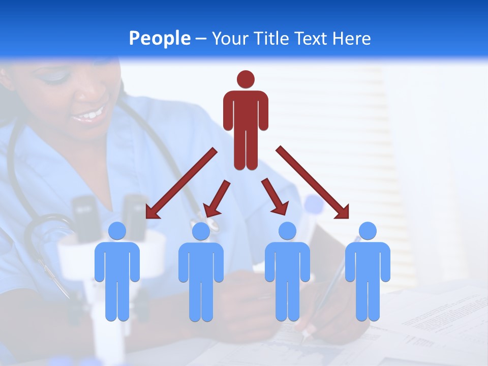 Cute Black Female PowerPoint Template