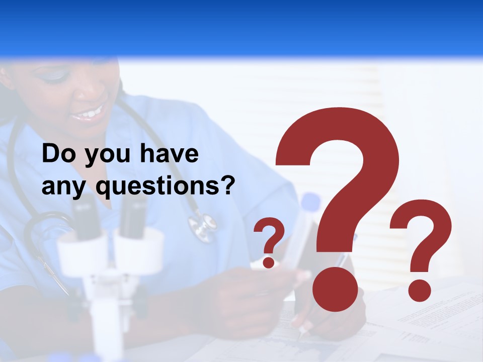 Cute Black Female PowerPoint Template