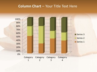 Lunch Slices Baguette PowerPoint Template