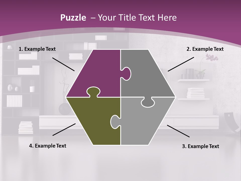 Wall Interior Horizontal PowerPoint Template