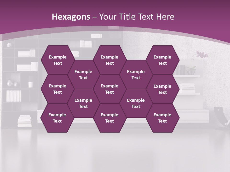 Wall Interior Horizontal PowerPoint Template