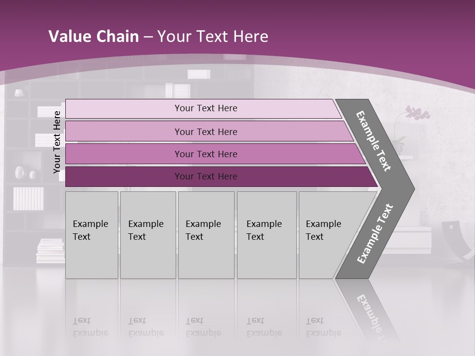 Wall Interior Horizontal PowerPoint Template