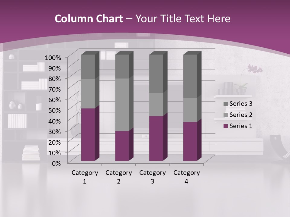Wall Interior Horizontal PowerPoint Template