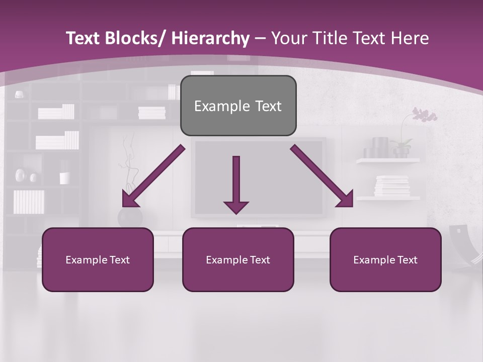 Wall Interior Horizontal PowerPoint Template