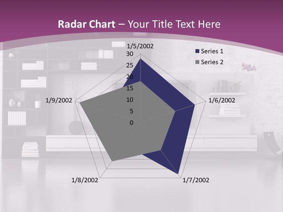 Wall Interior Horizontal PowerPoint Template