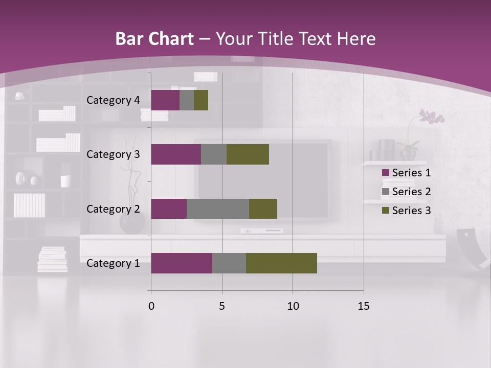 Wall Interior Horizontal PowerPoint Template