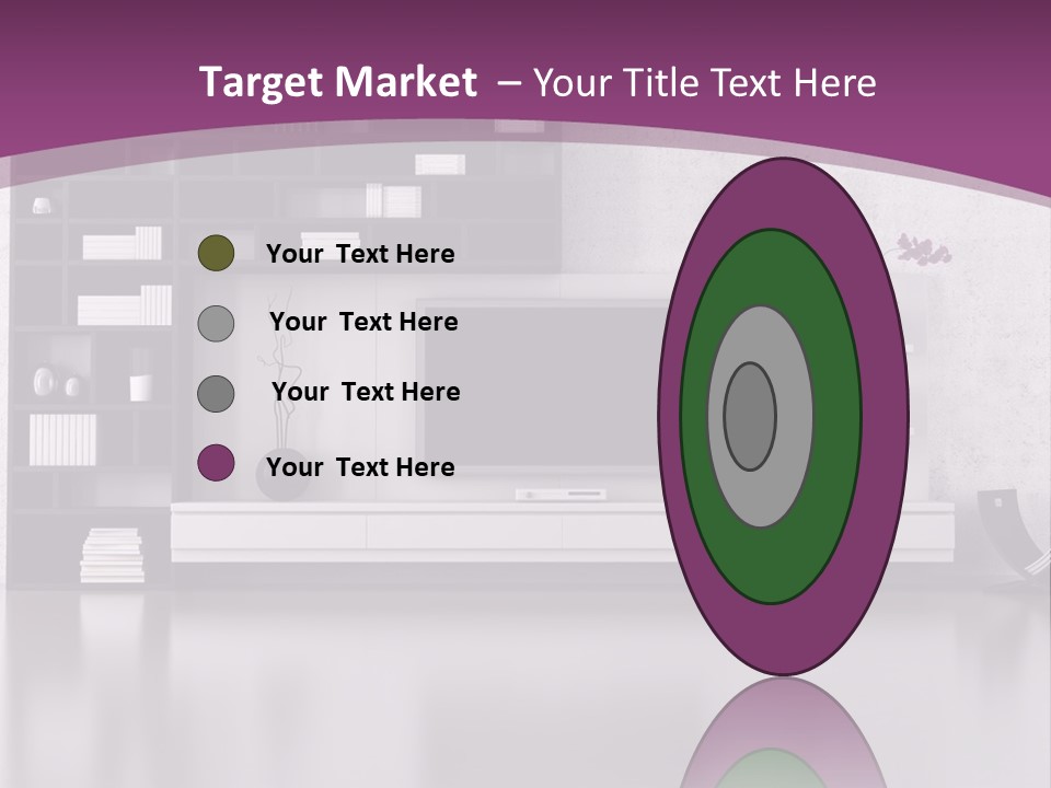 Wall Interior Horizontal PowerPoint Template