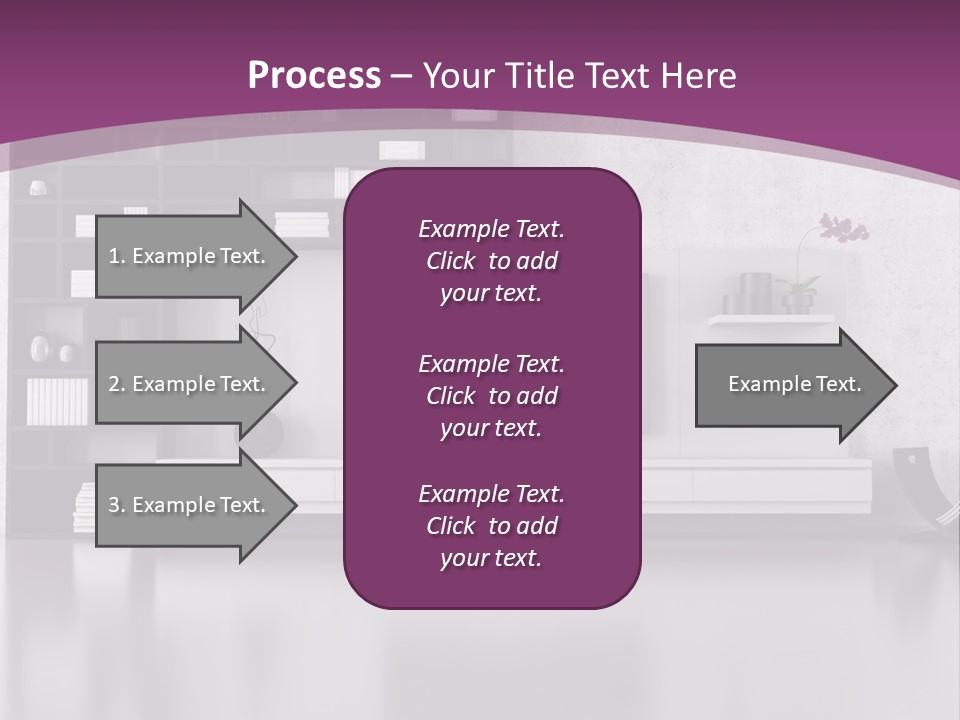 Wall Interior Horizontal PowerPoint Template