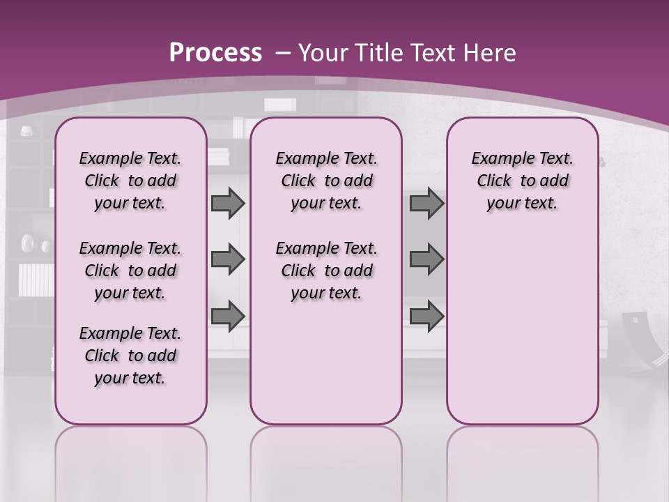 Wall Interior Horizontal PowerPoint Template