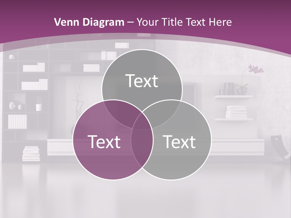 Wall Interior Horizontal PowerPoint Template