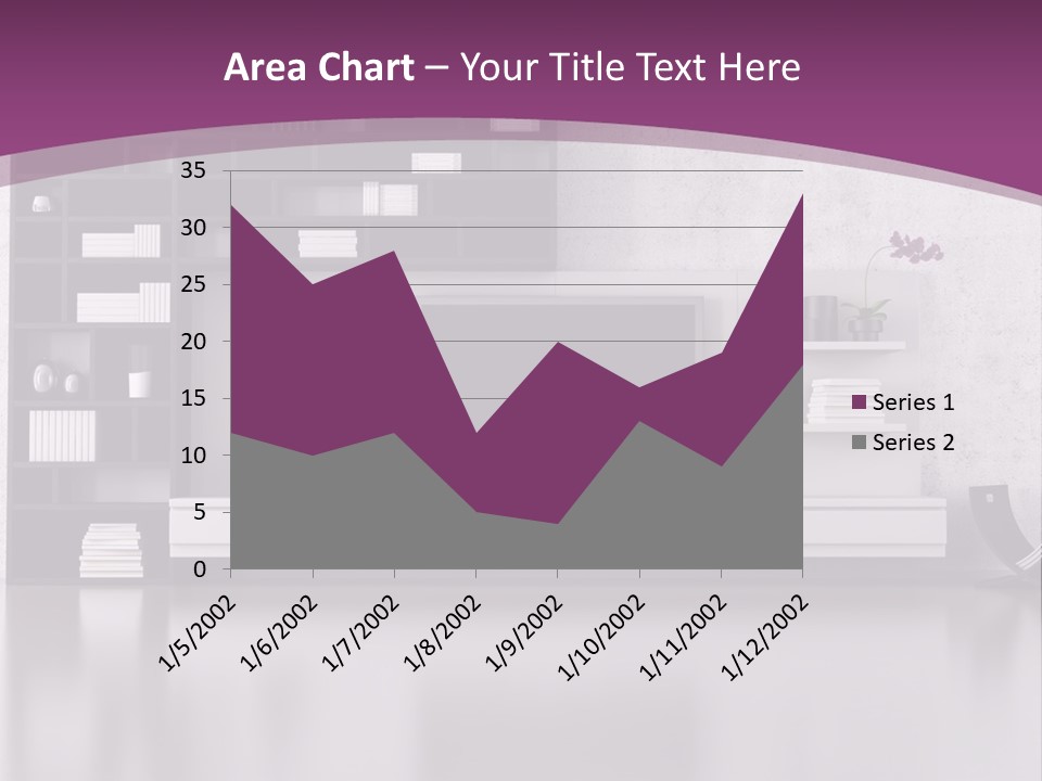 Wall Interior Horizontal PowerPoint Template