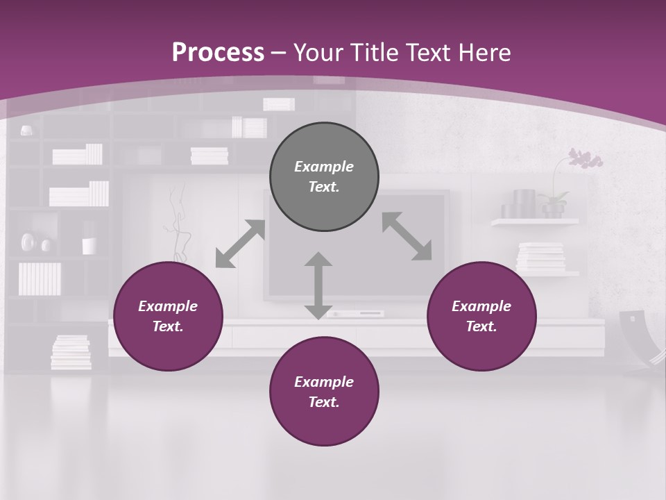 Wall Interior Horizontal PowerPoint Template