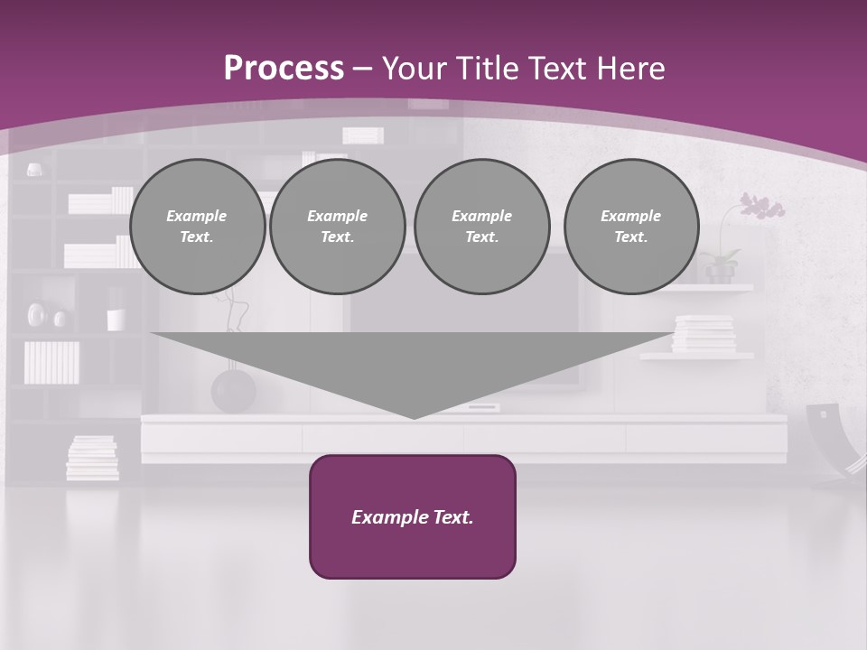 Wall Interior Horizontal PowerPoint Template