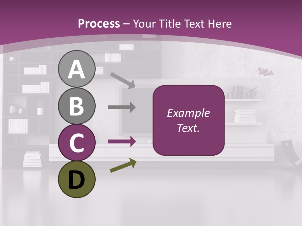 Wall Interior Horizontal PowerPoint Template