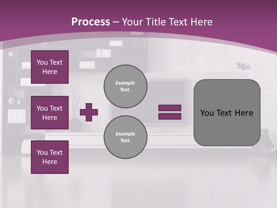 Wall Interior Horizontal PowerPoint Template