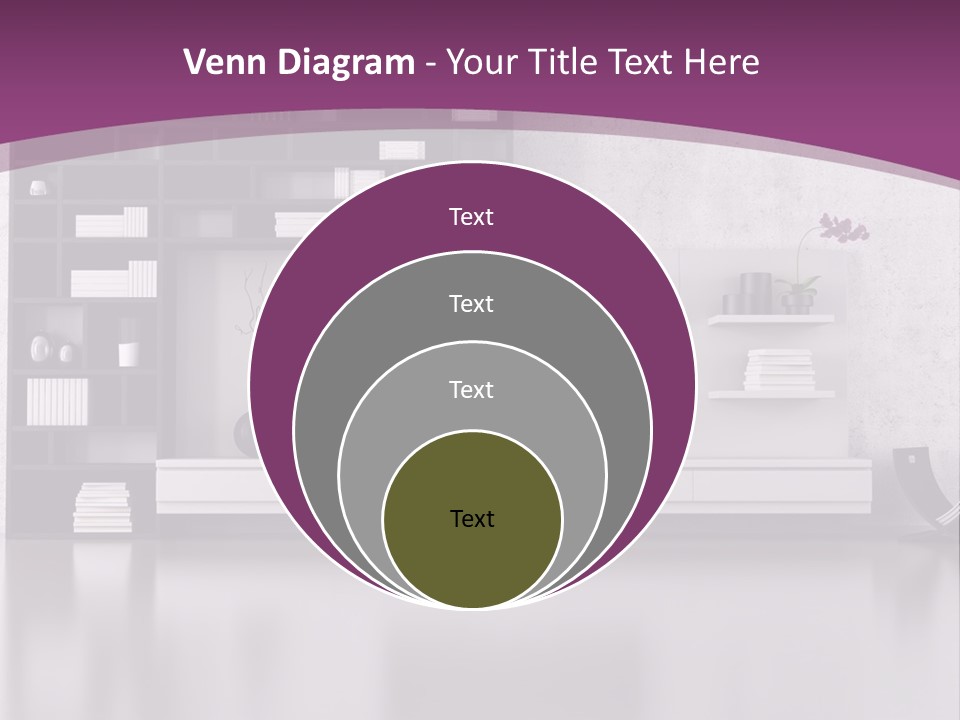 Wall Interior Horizontal PowerPoint Template