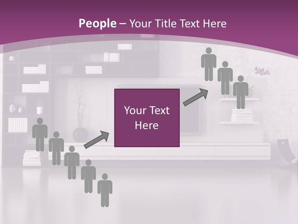 Wall Interior Horizontal PowerPoint Template