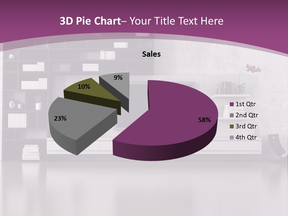 Wall Interior Horizontal PowerPoint Template