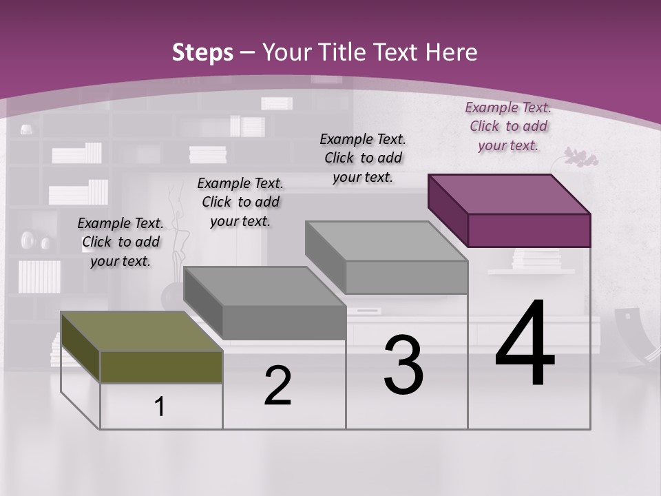 Wall Interior Horizontal PowerPoint Template
