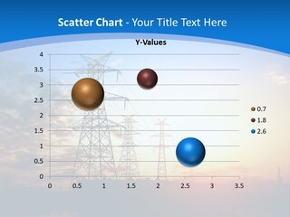 Powerful Tall Blue PowerPoint Template