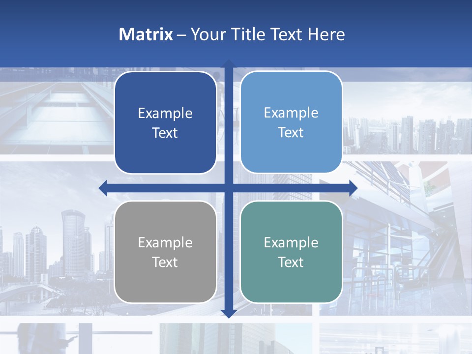 Luggage Modern Transportation PowerPoint Template