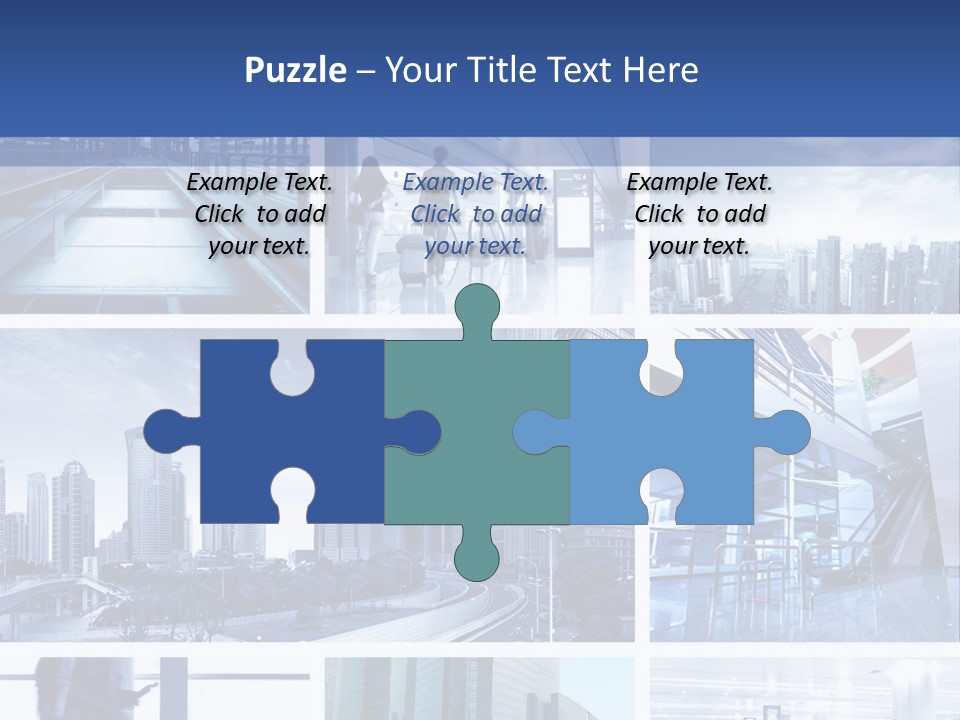 Luggage Modern Transportation PowerPoint Template