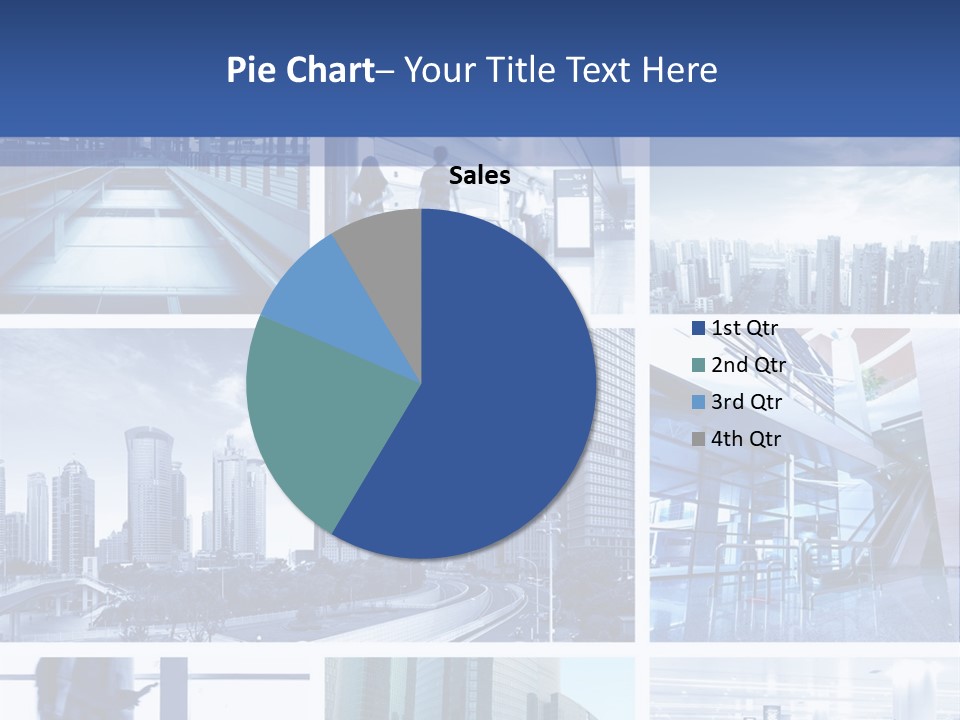 Luggage Modern Transportation PowerPoint Template